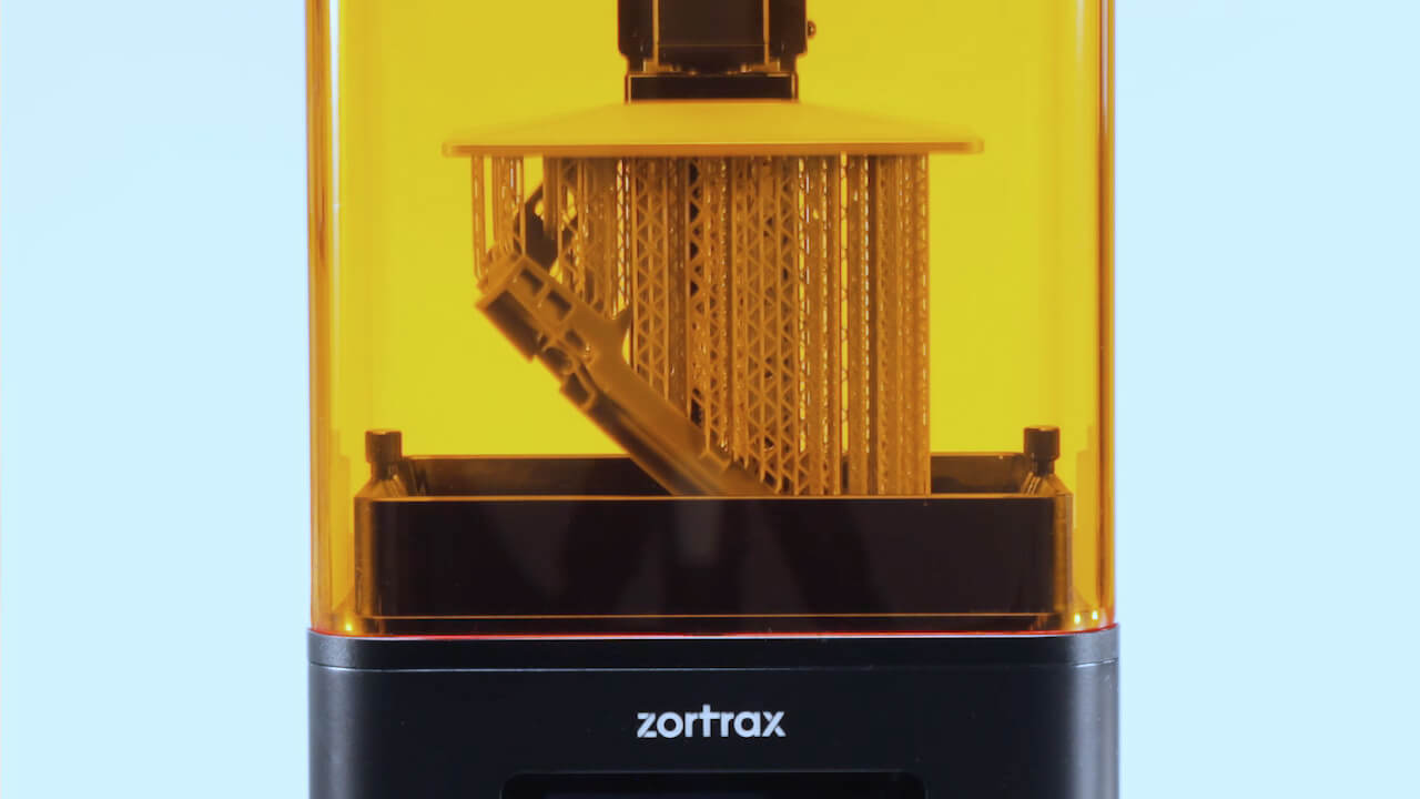 Zortrax Inkspire stampante 3d resina uv-lcd corso di istruzione incluso