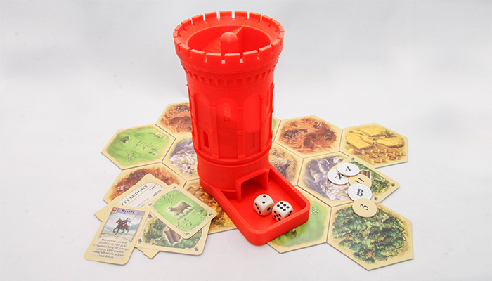 ZORTRAX 3D Printed Dice Tower Board Game