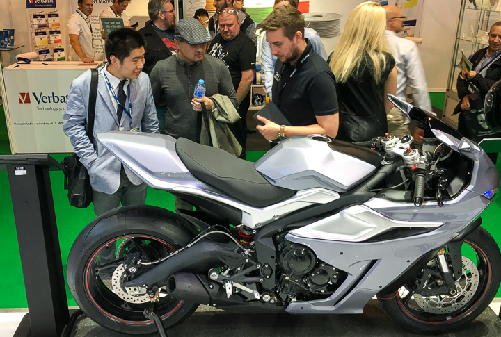 ZORTRAX 3D Printed Motorcycle Birmingham