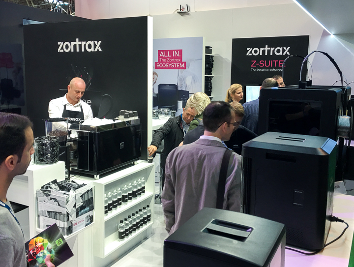 ZORTRAX 3D Printer TCT Birmingham