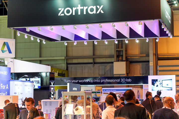 ZORTRAX TCT Birmingham 2016 Stand