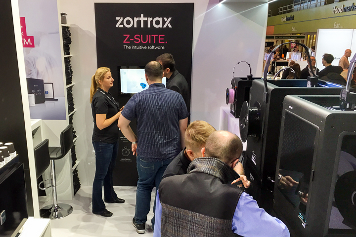 ZORTRAX TCT Birmingham 2016 Stand