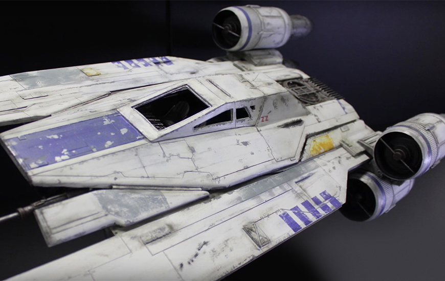 tryllekunstner Settle skarp 3D Printing Spaceships' Models in Star Wars | Zortrax