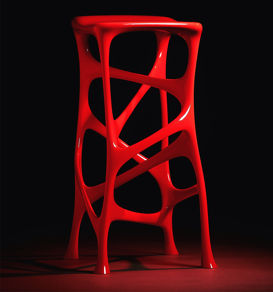 ZORTRAX Serous Stool by Michael Sean Stolworthy