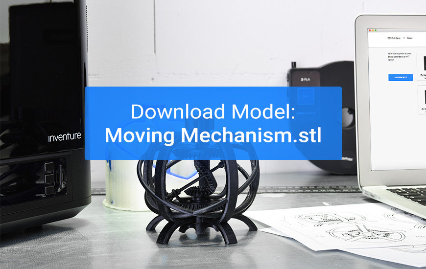 ZORTRAX Inventure 3D Printer Moving Mechanism