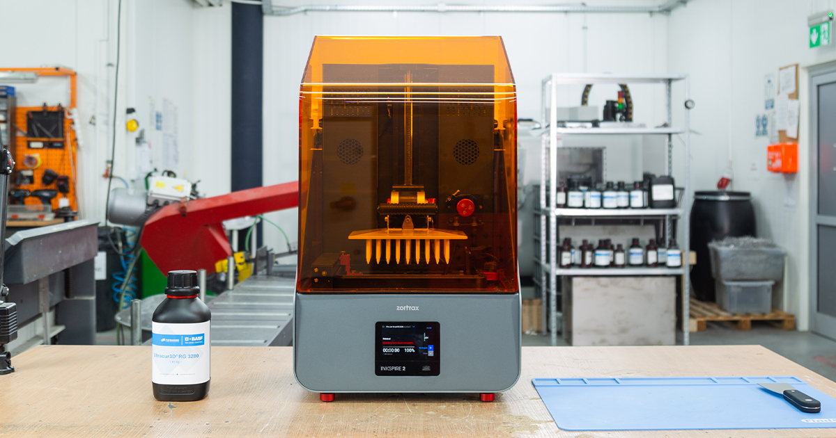 Zortrax Inkspire 2 The Most Refined Resin 3d Printer On The Market 1487